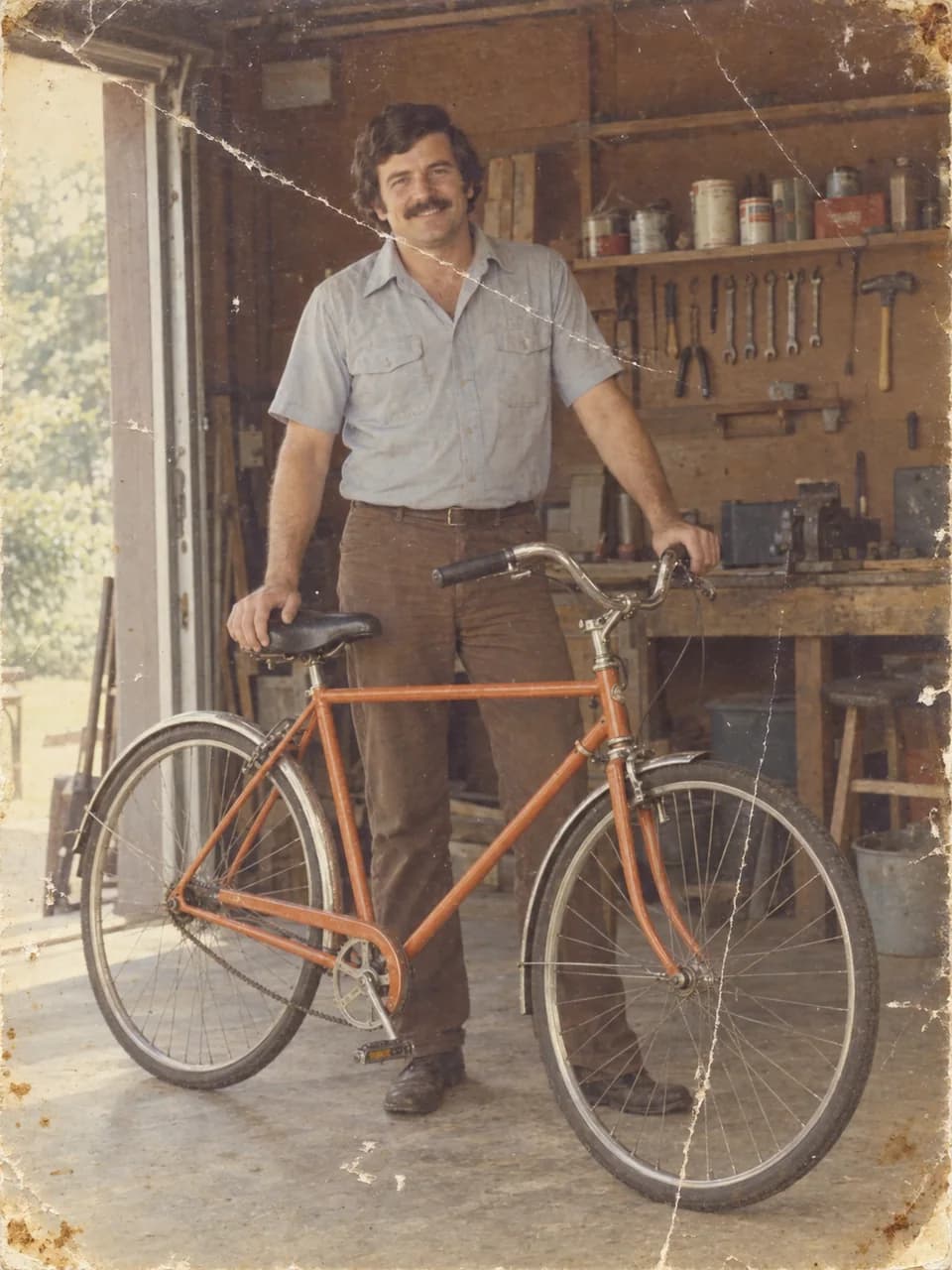 Original source photograph for the Restore a Photo concept