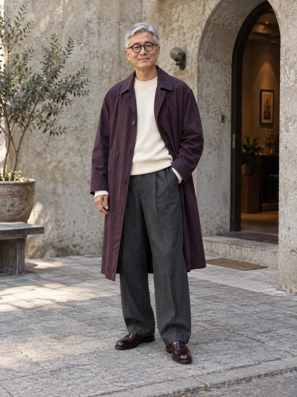 My Outfit: a camera move across a still photograph